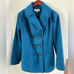 Teal Merona Pea Coat